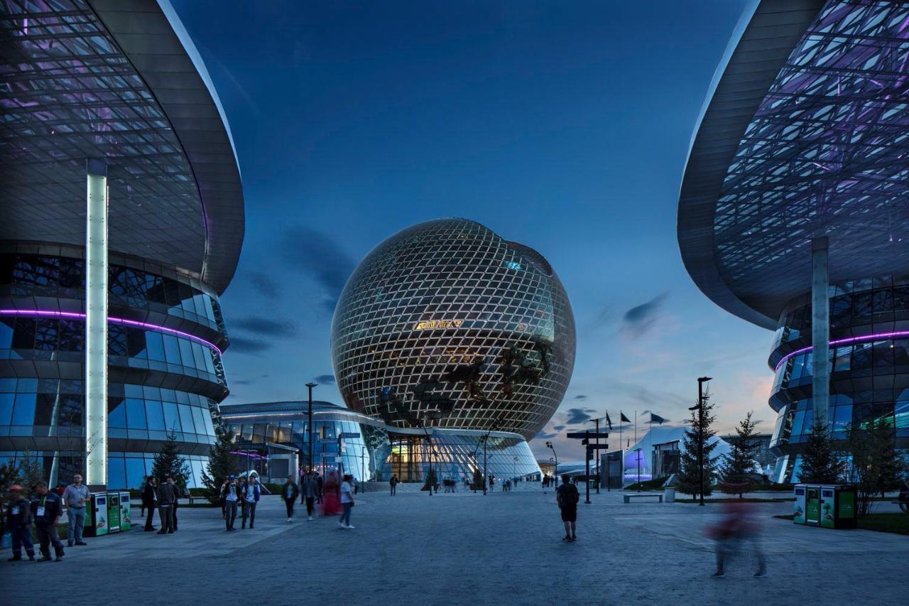Кабанбай Батыра 58Б/7 Lägenhet Astana Exteriör bild